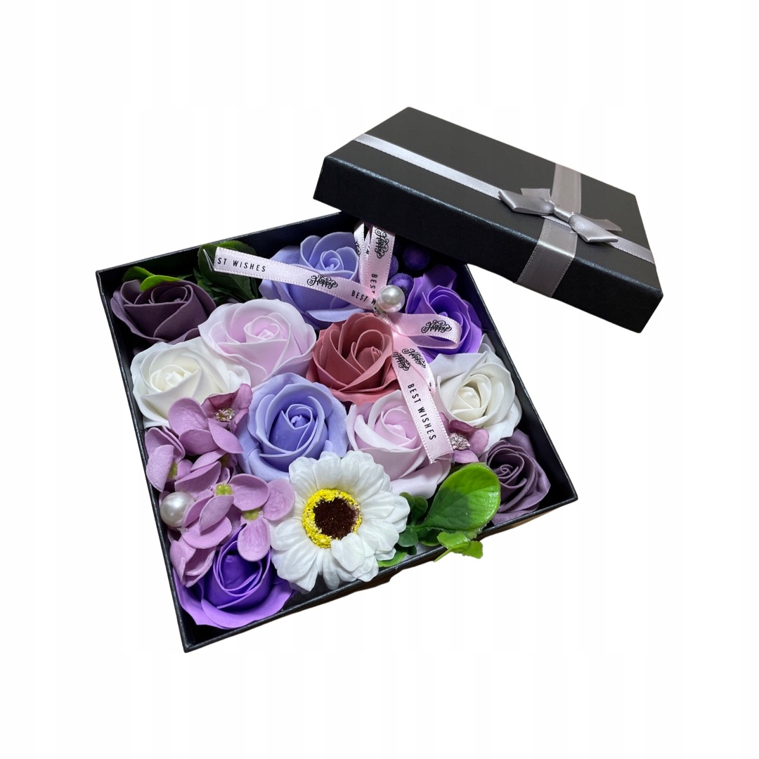 

Flowerbox Róże Mydlane Ala Wieczne Dzień Mamy Ślub