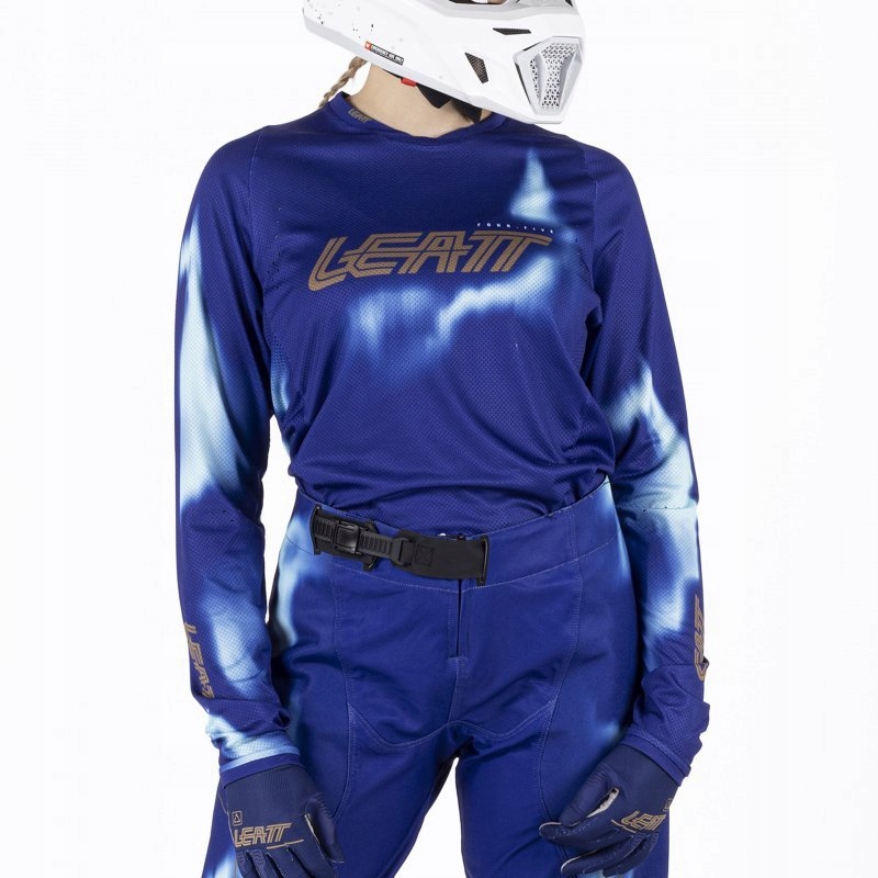 Mikina Offroad Dámska Leatt Moto 4.5 Lite Deep Blue S
