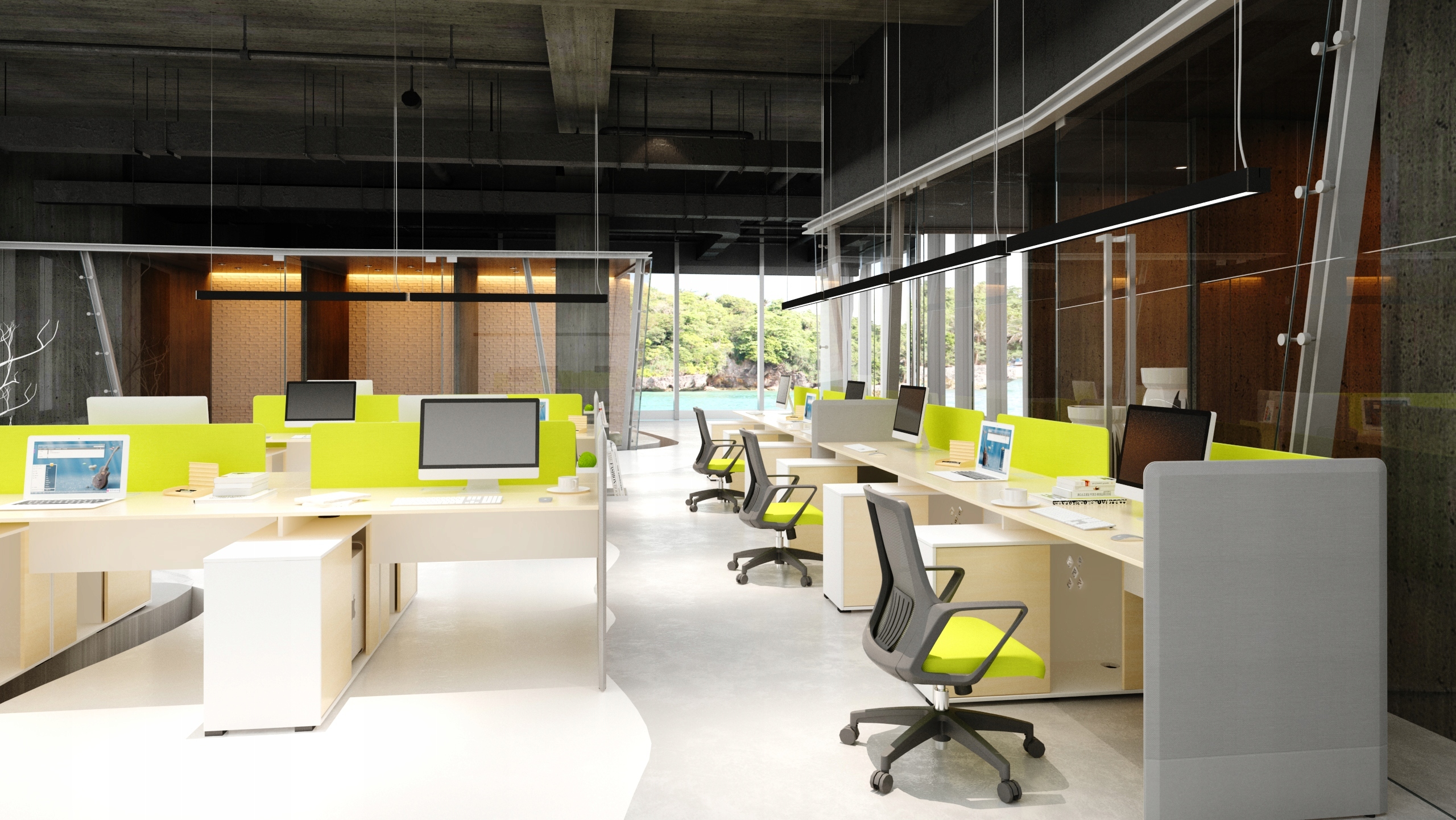 Oprawa liniowa Led 40W biurowa 4500K biała 150cm Zasilanie 230 V