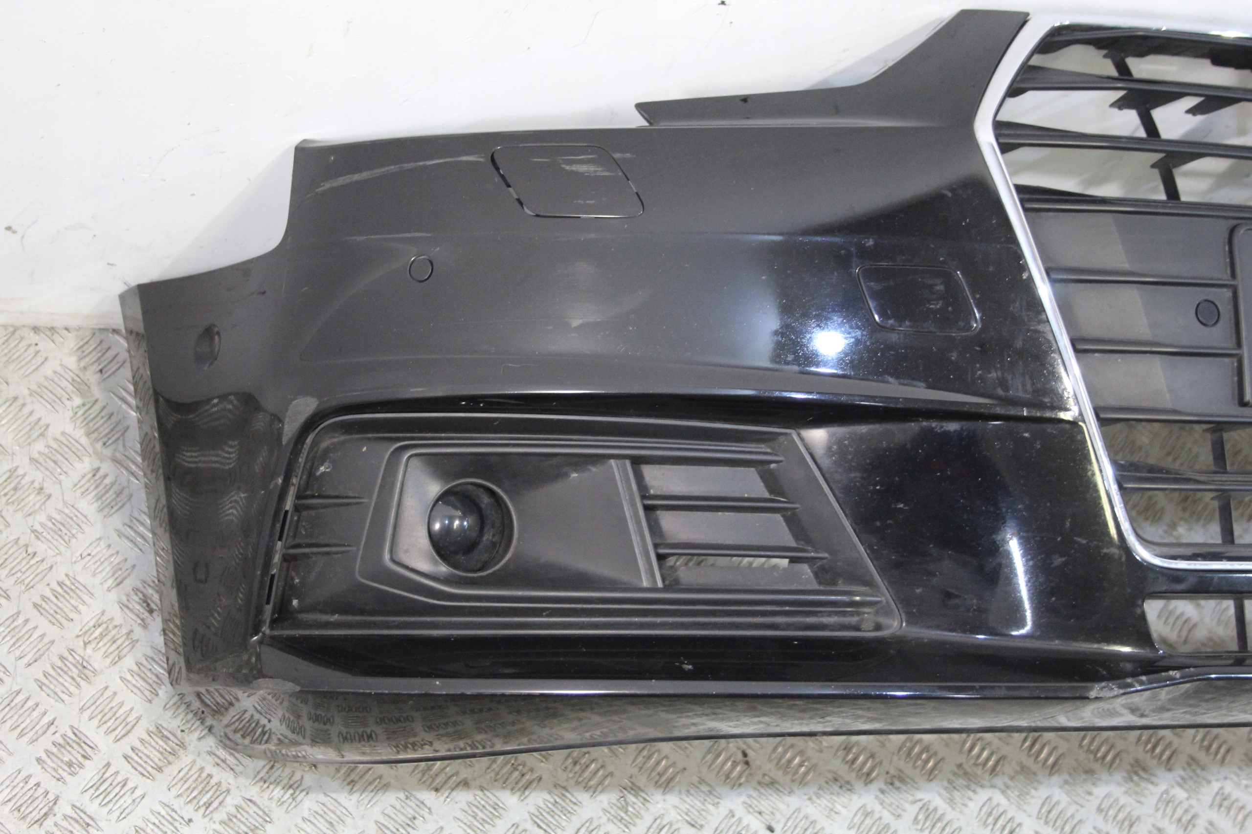 bumper front 6X PDC below radar AUDI A4 B9 8W 8W0