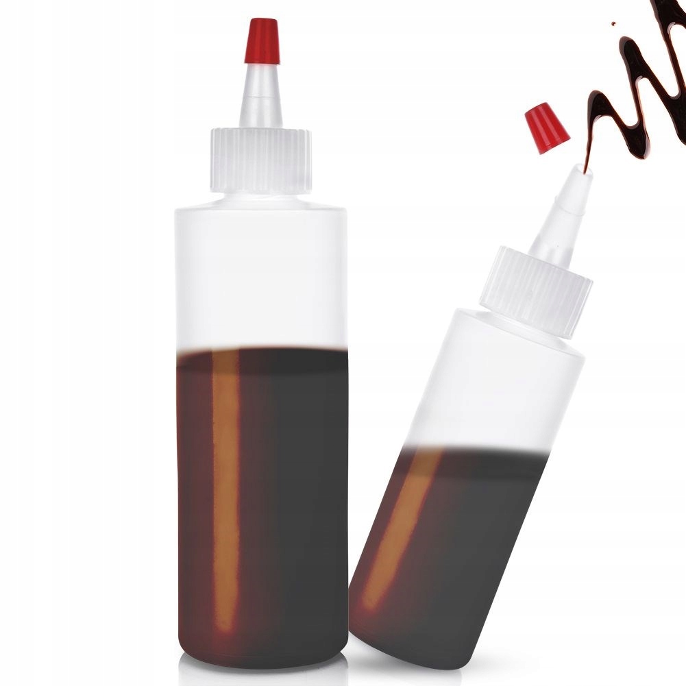 Butelka do dekoracji ciast tortów zestaw 2szt