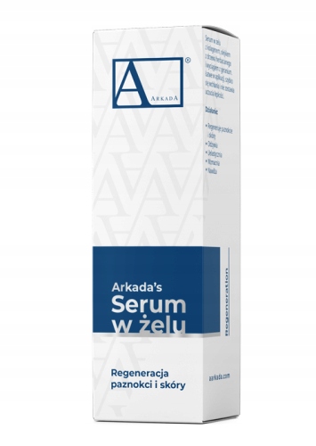AArkada Arkada's Regenerujące Serum Kolagenowe w Żelu do Paznokci, 15ml