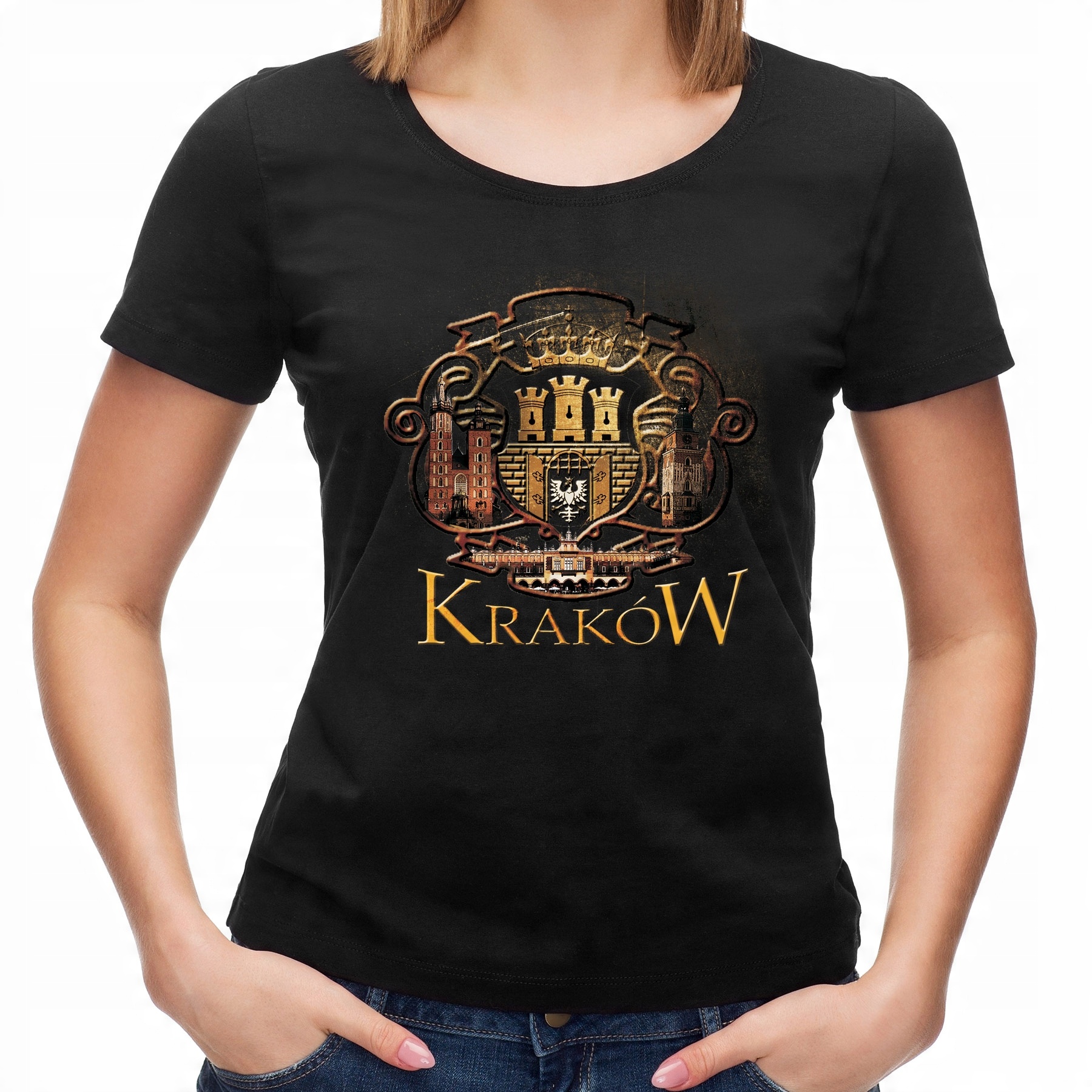 

Koszulka Kraków Herb (L):: S,: czarny