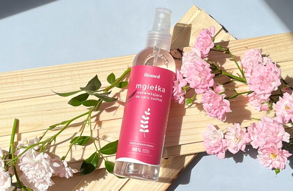 FITOMED Nawilżająca mgiełka do twarzy RÓŻANA Typ skóry Sucha