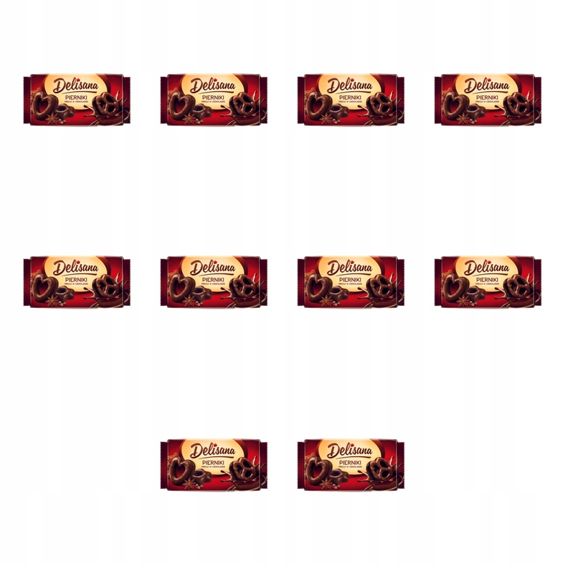 Delisana Perníky v čokoládě 400 g X10