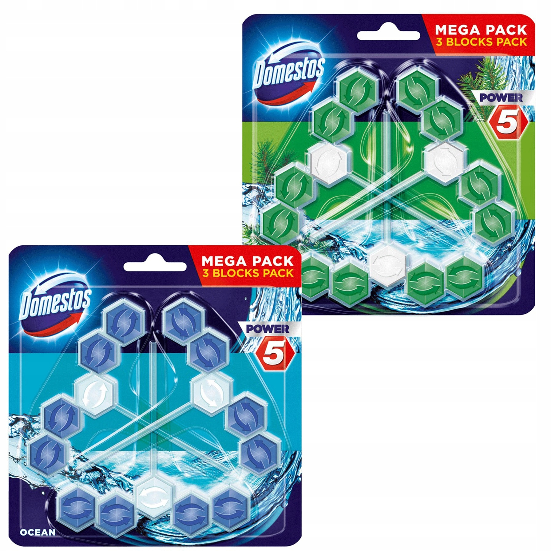 

Domestos Trio Power 5 Kostka Toaletowa do Wc 6x55g