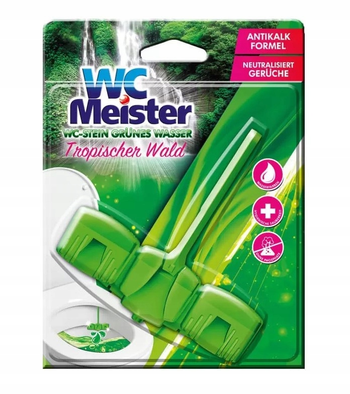 

Wc Meister zawieszka barwiąca wodę zielona 45g