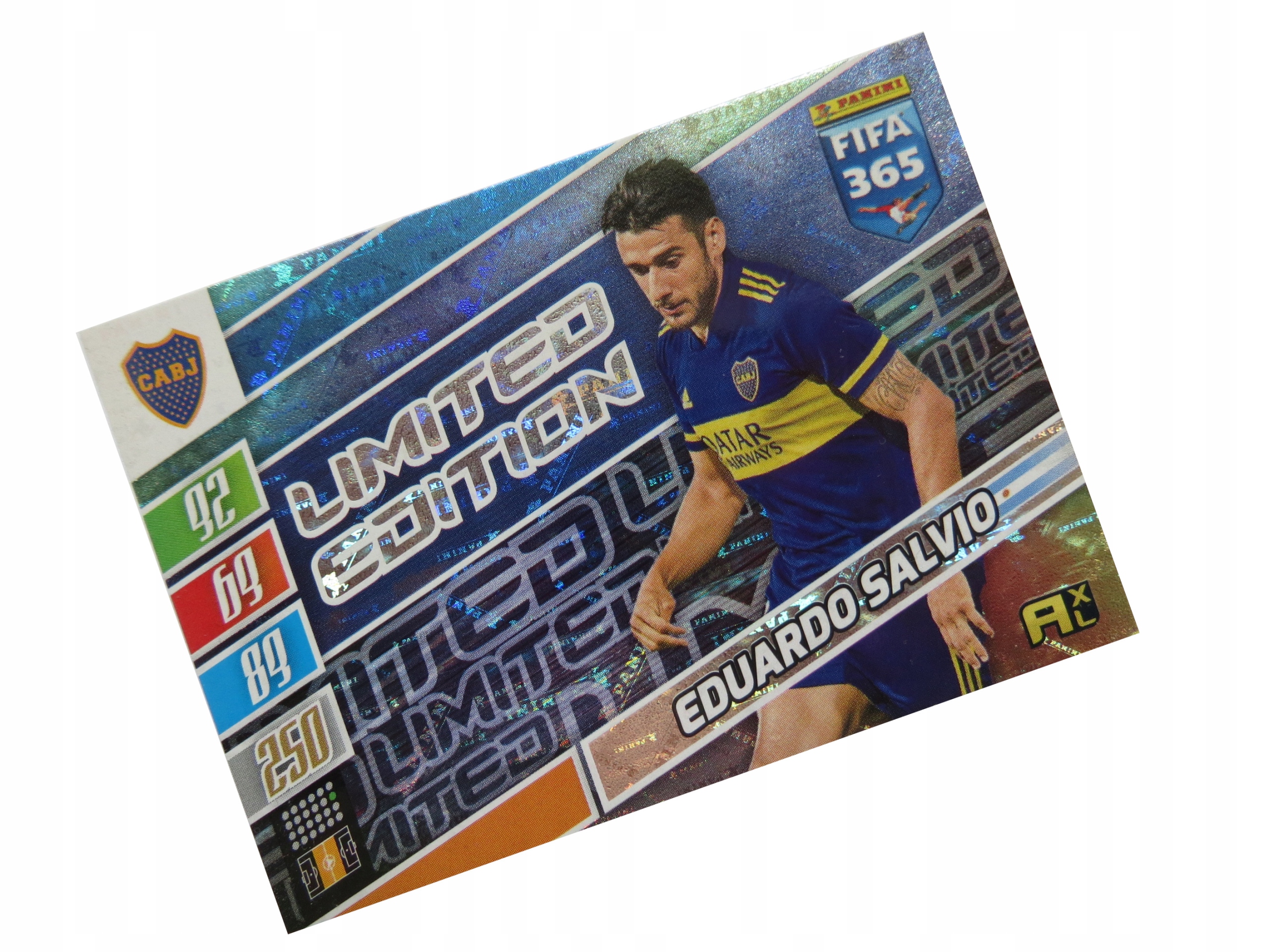 Panini Fifa 365 2022 Karty Piłkarskie Limited Eduardo Salvio Boca Juniors