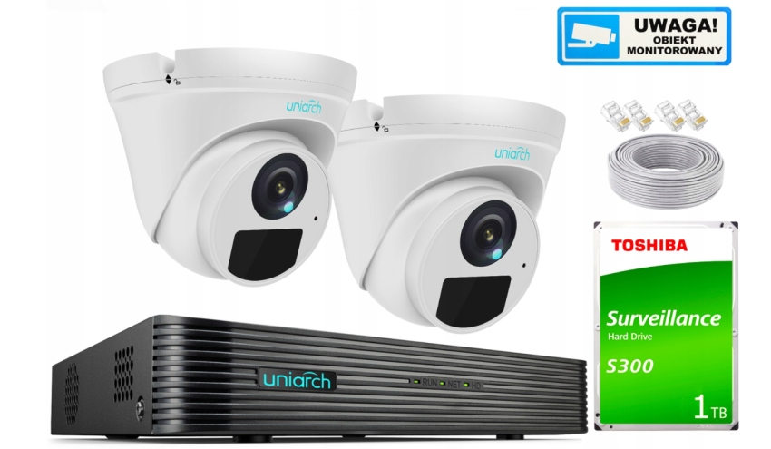 Sada na monitorovanie 5Mpx 2 kamier IPC-T125-APF28