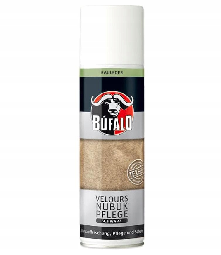 BEZBARWNY SPRAY BUFALO VELOURS NUBUK PFLEGE RENOWATOR ZAMSZU NUBUKU WELURU