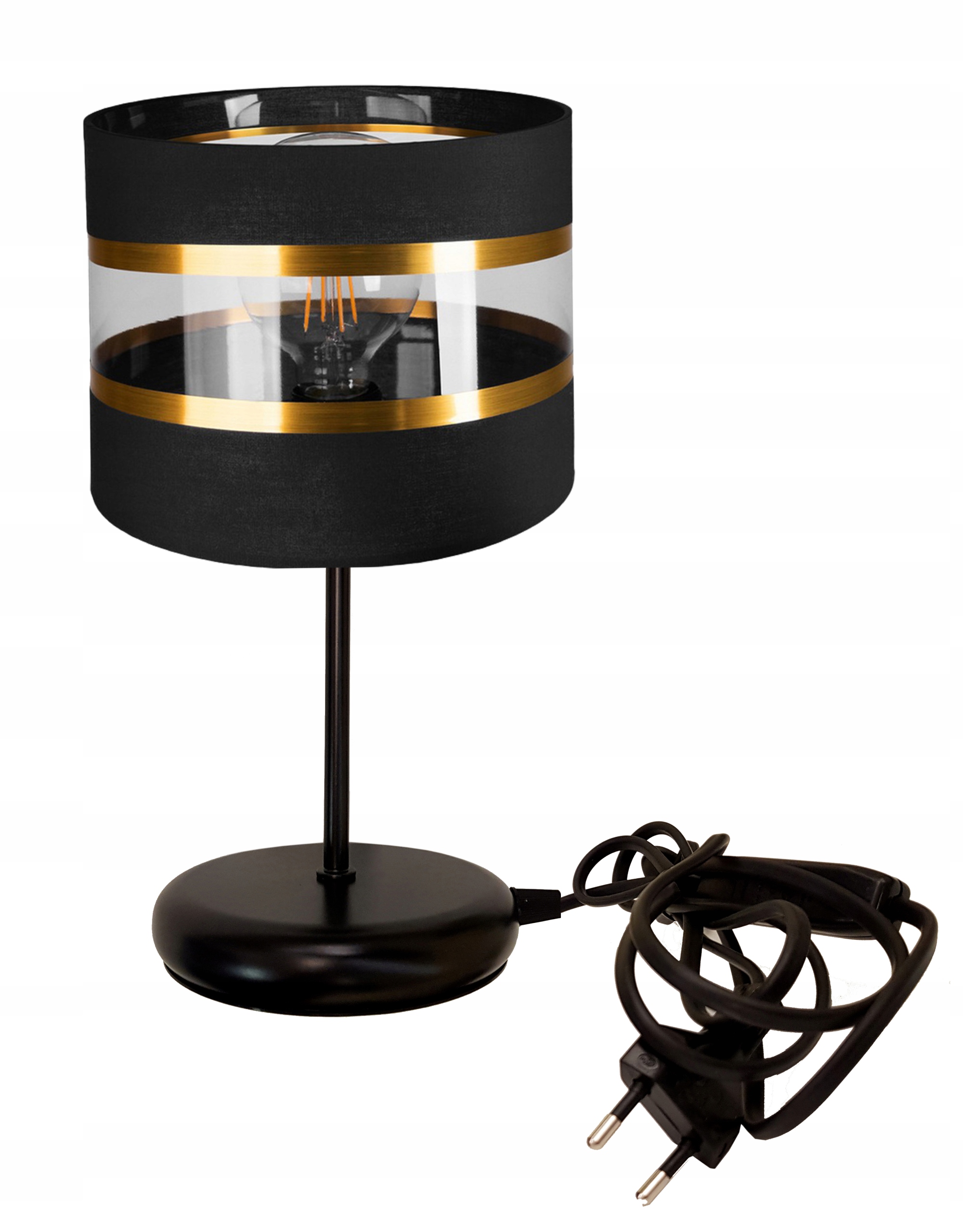 

Lampka nocna Lampa stołowa loft na led E27 Abażur