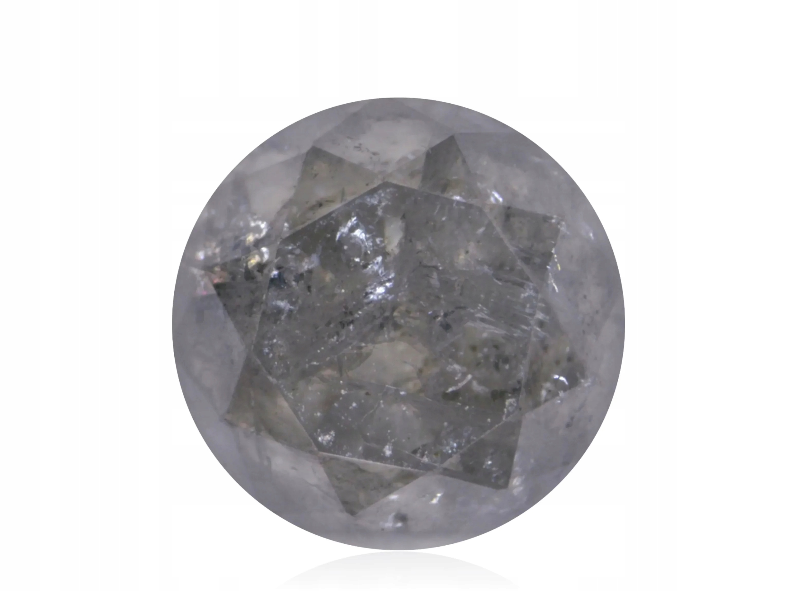 Přírodní Diamond 0.26ct Grey Briliant I3 eCertifikát Wbd