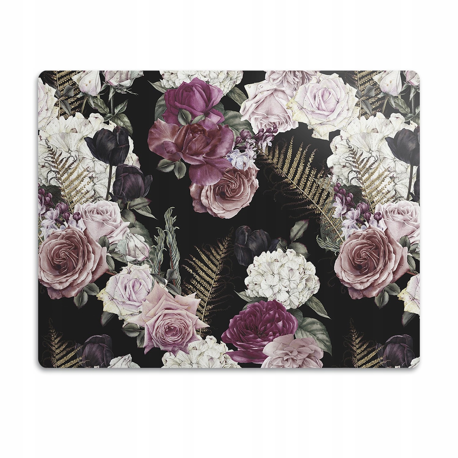 Levně Ochranná podložka pod misky pro psa Květiny retro 60x40