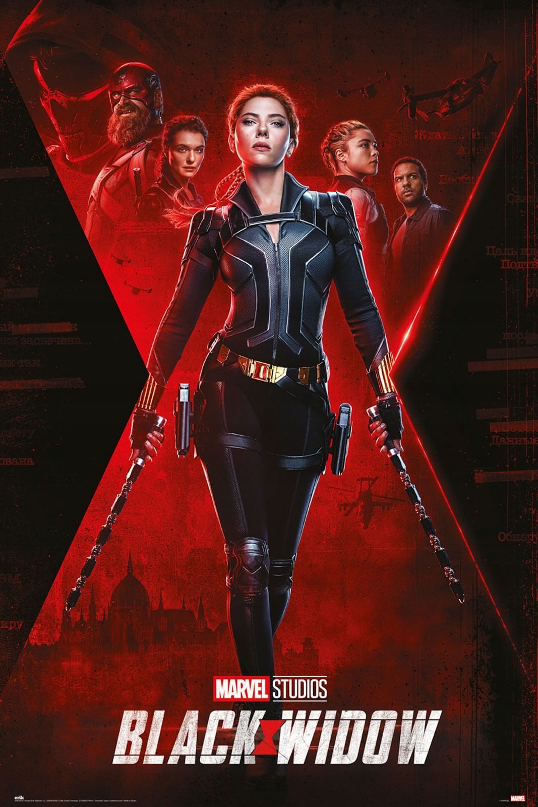 

Black Widow Czarna Wdowa plakat 61x91,5 cm