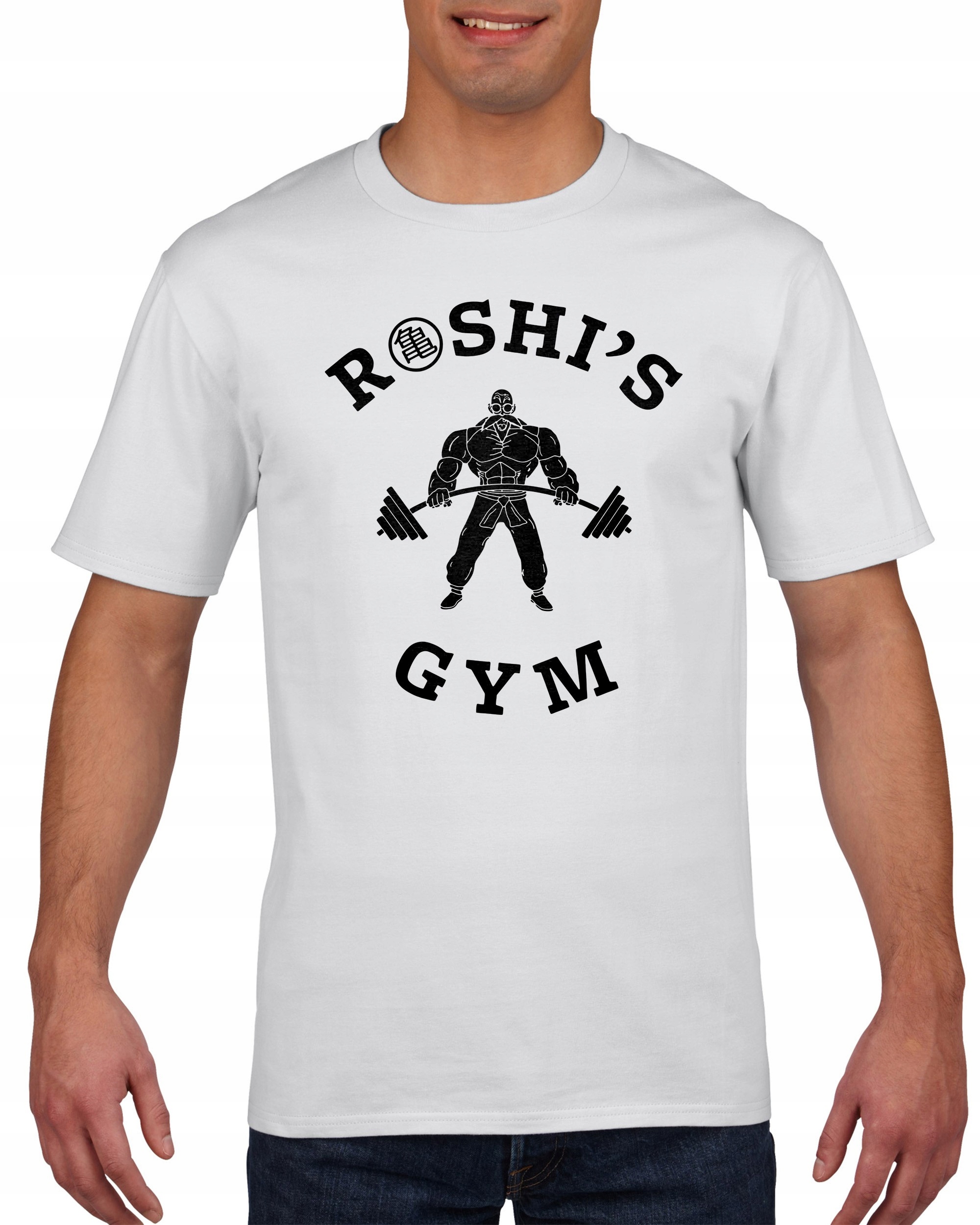 

Koszulka męska Roshi Dragon Ball Gym S