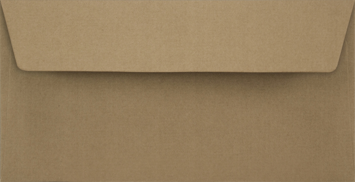 

Koperty eko DL Hk Eko Kraft brązowe 25szt.