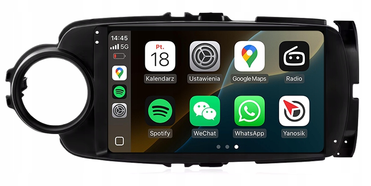Toyota Yaris Android Carplay Rádio Navigace 8GB/128GB Dsp