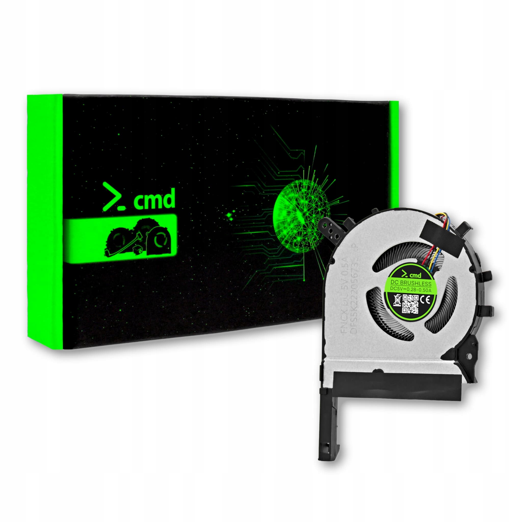Wentylator Cmd do Asus TUF Gaming FX506HC/FX506HCB/FX706HC/FX706HCB (CPU)