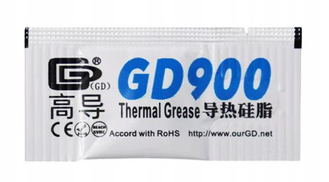 Pasta termoprzewodząca GD900 4,8W/mK saszetka 0,5g
