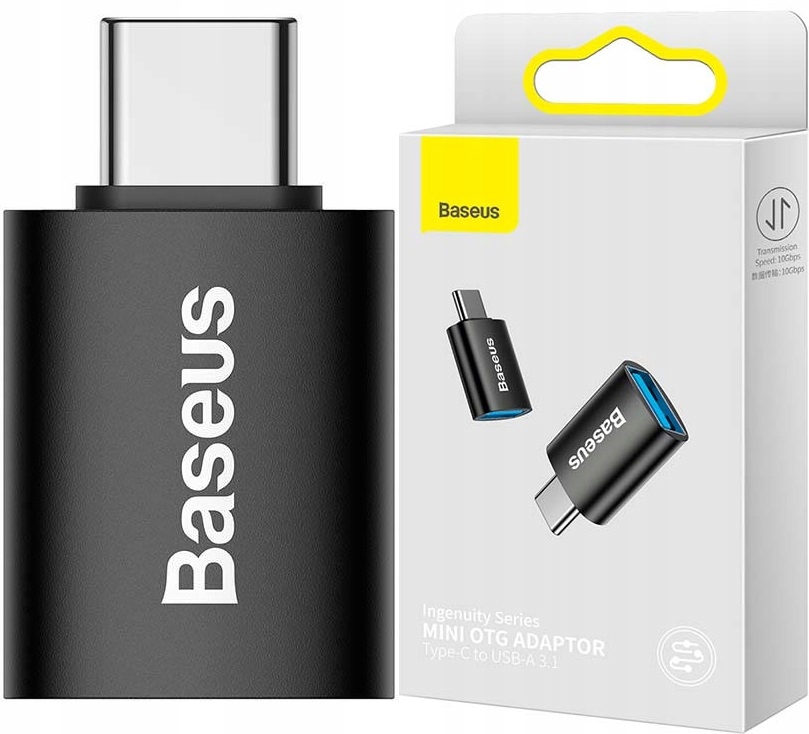 

Baseus adapter przejściówka Usb-a do Usb-c Otg