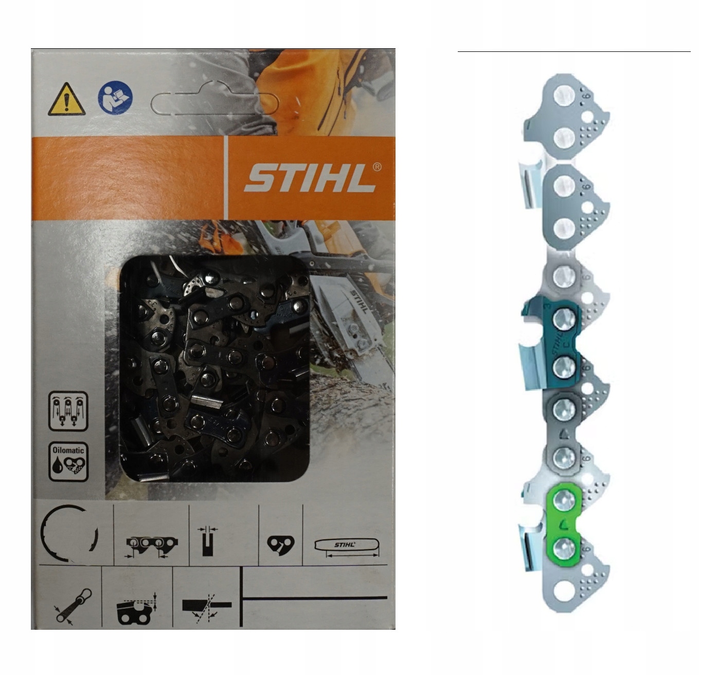 ŁAŃCUCH STIHL 3/8" 1,6mm RAPID SUPER 56 ZĘBÓW