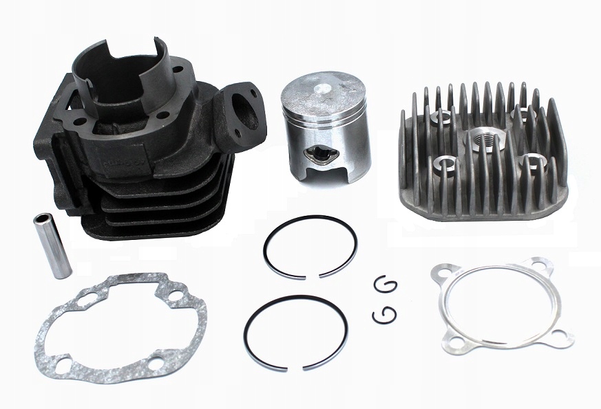 10 008 - ГОЛОВКА ЦИЛІНДРА В ЗБОРІ YAMAHA BWS MBK 70 2T