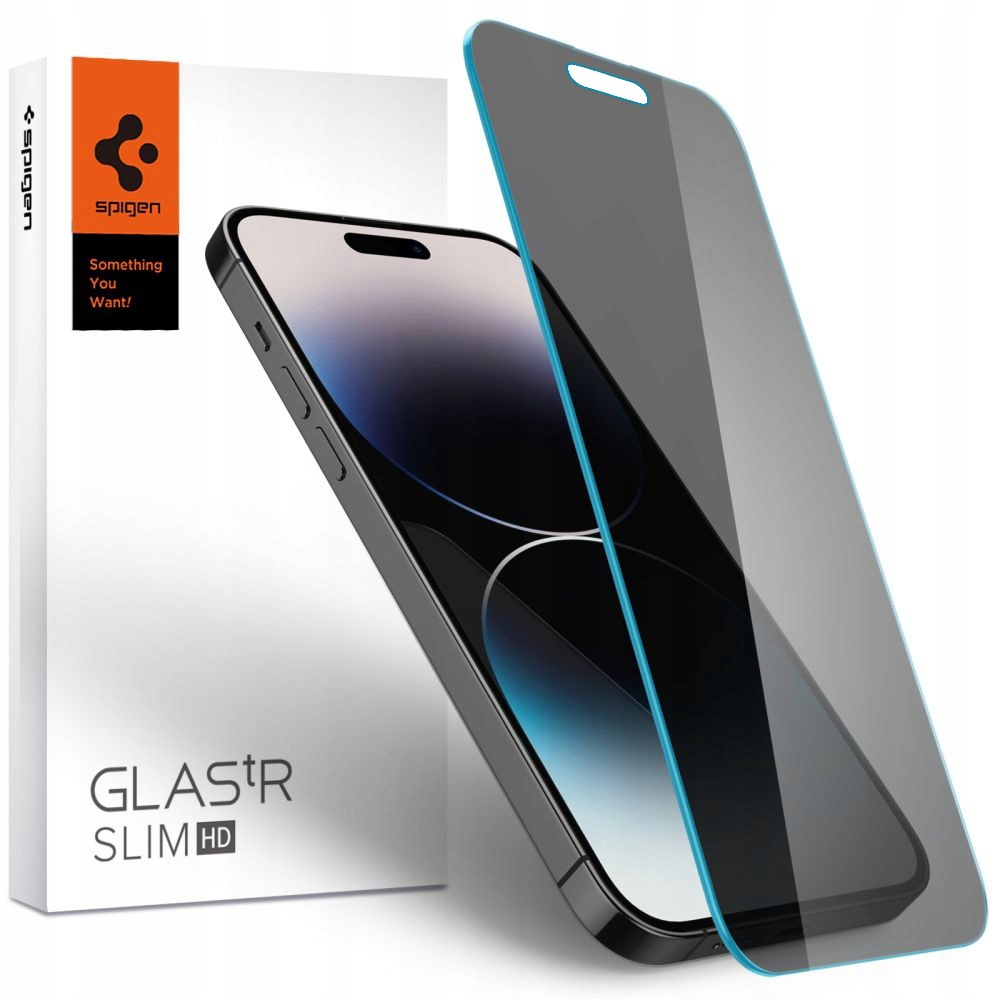 

Szkło prywatyzujące Spigen szybka do iPhone 14 Pro