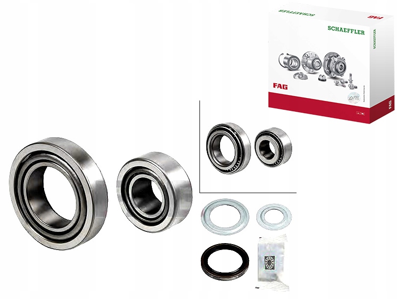 Sada Ložiska Kola Fag 306760 20331 4758066 QWB11