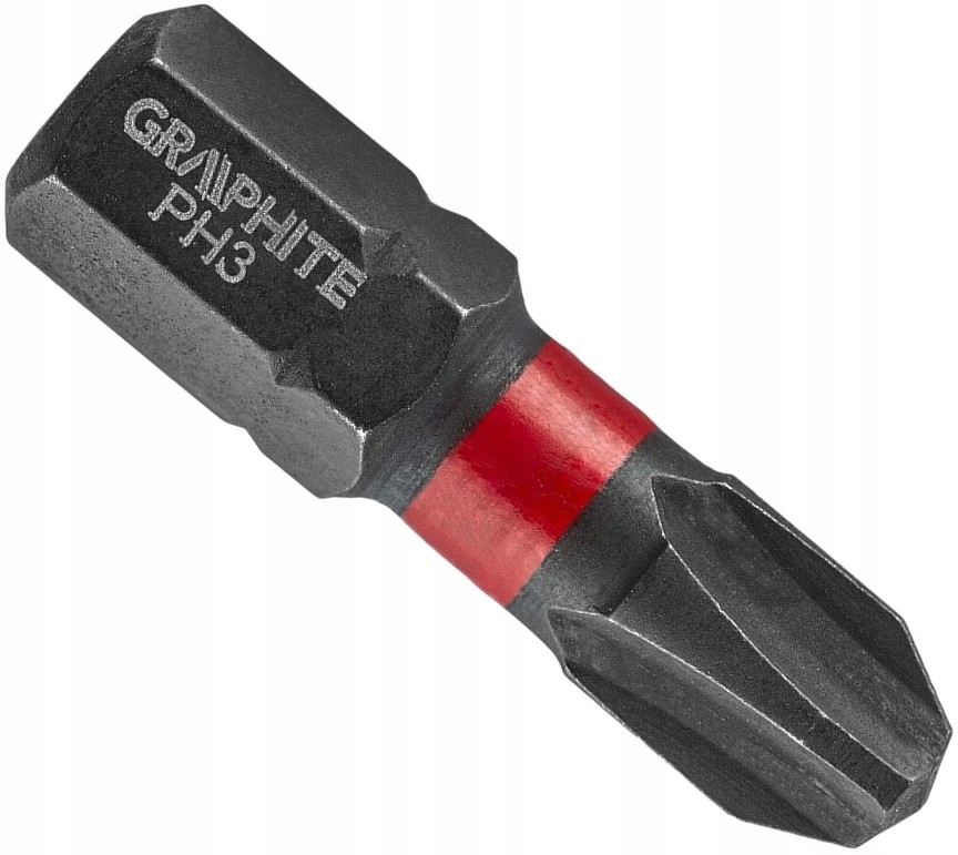 

Bit udarowy Końcówka wkrętak PH3 x 25 mm Graphite