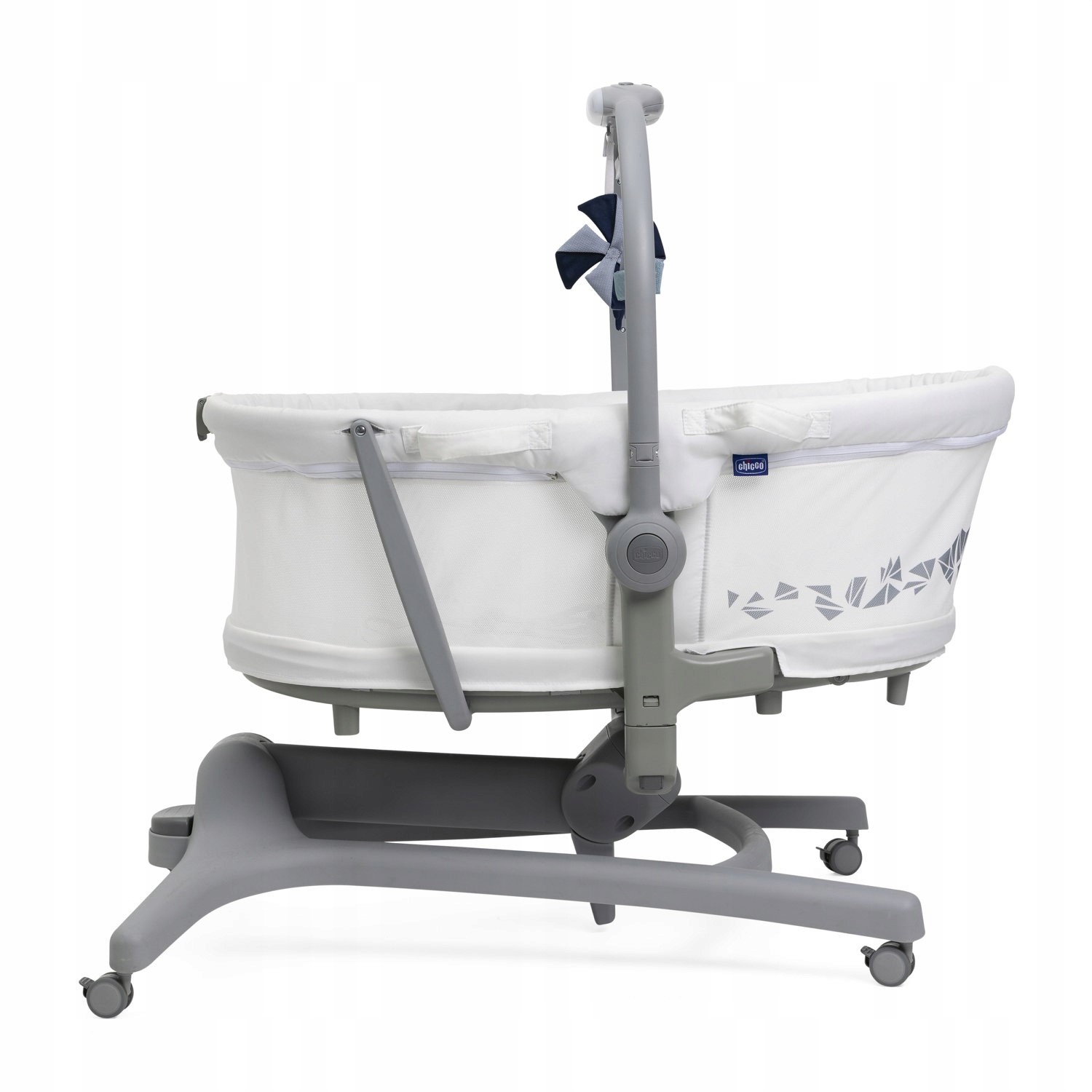 Chicco Baby Hug PRO 5w1 White Cream + materacyk i prześcieradło Model 8058664173266