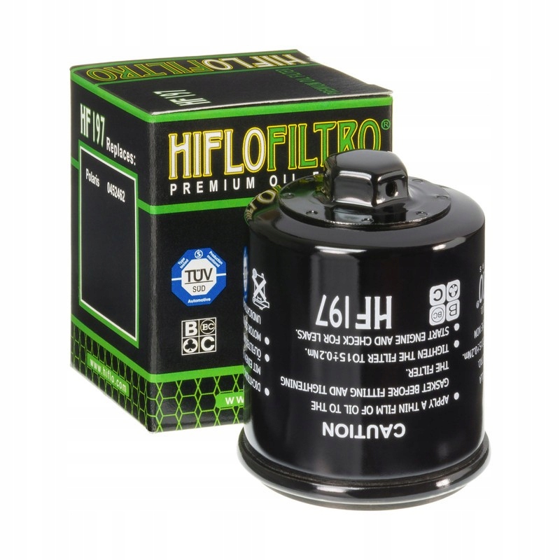 Filtr Oleju HF197 Hiflofiltro Polaris