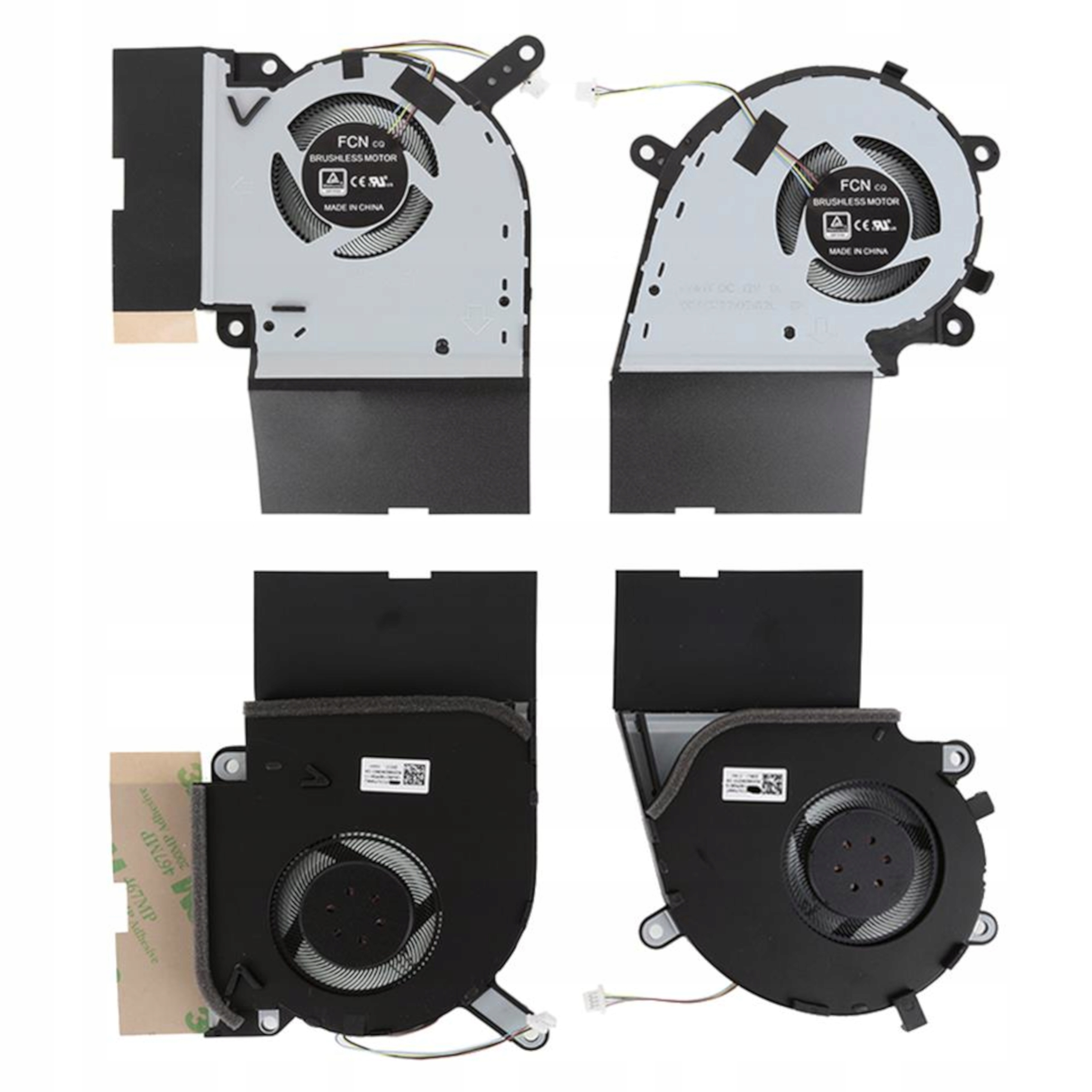 Wentylatory Do Asus G531 G531GW G532 G731 G732 G712 G512 Cpu Gpu 12V