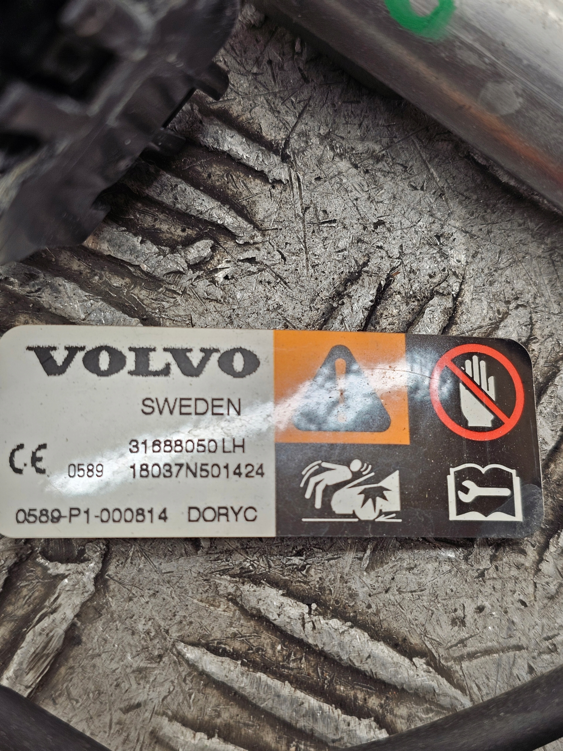 VOLVO V90 NABOJE bonnets 312949928
