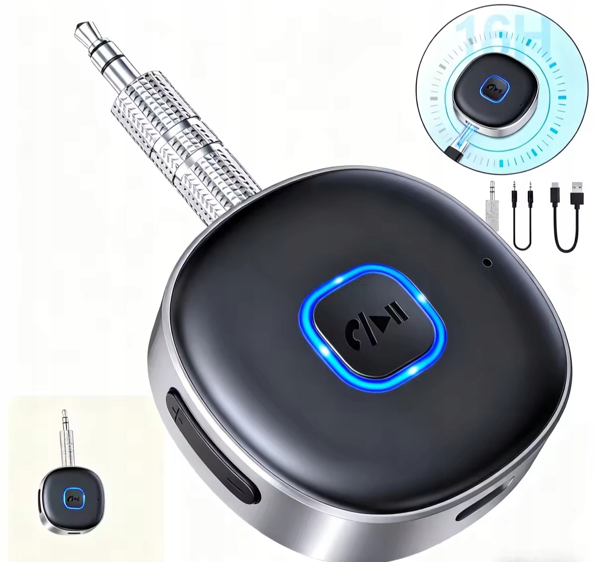 Adapter Bluetooth 5.0 Odbiornik Bezprzewodowy J33 Do Samochodowego Systemu