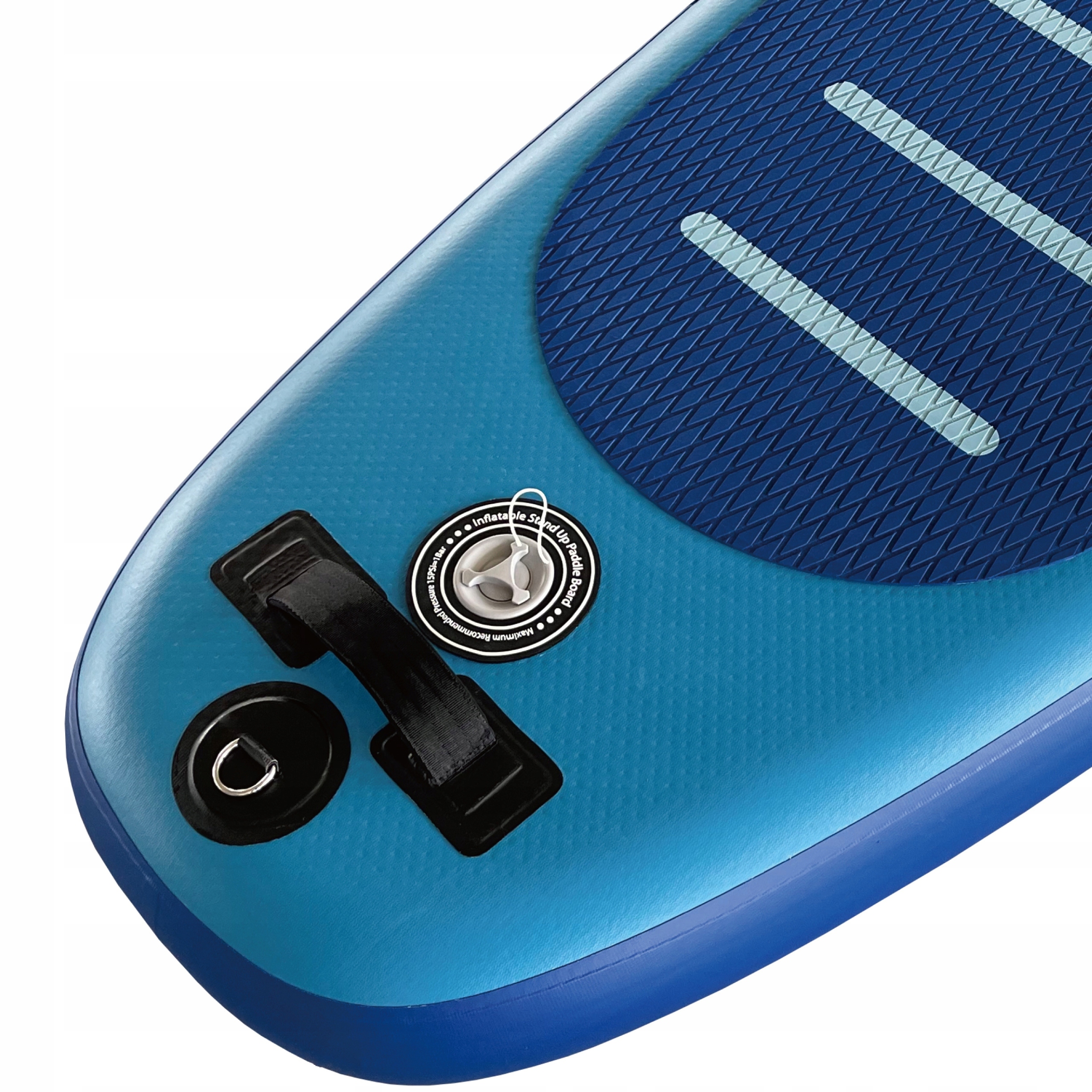 DESKA SUP BOARD PADDLE + AKCESORIA NIEBIESKA, BŁĘKITNA Rodzaj deski SUP