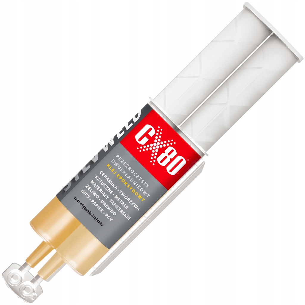 

CX80 Silv Weld Klej Epoksydowy Przezroczysty 24ML