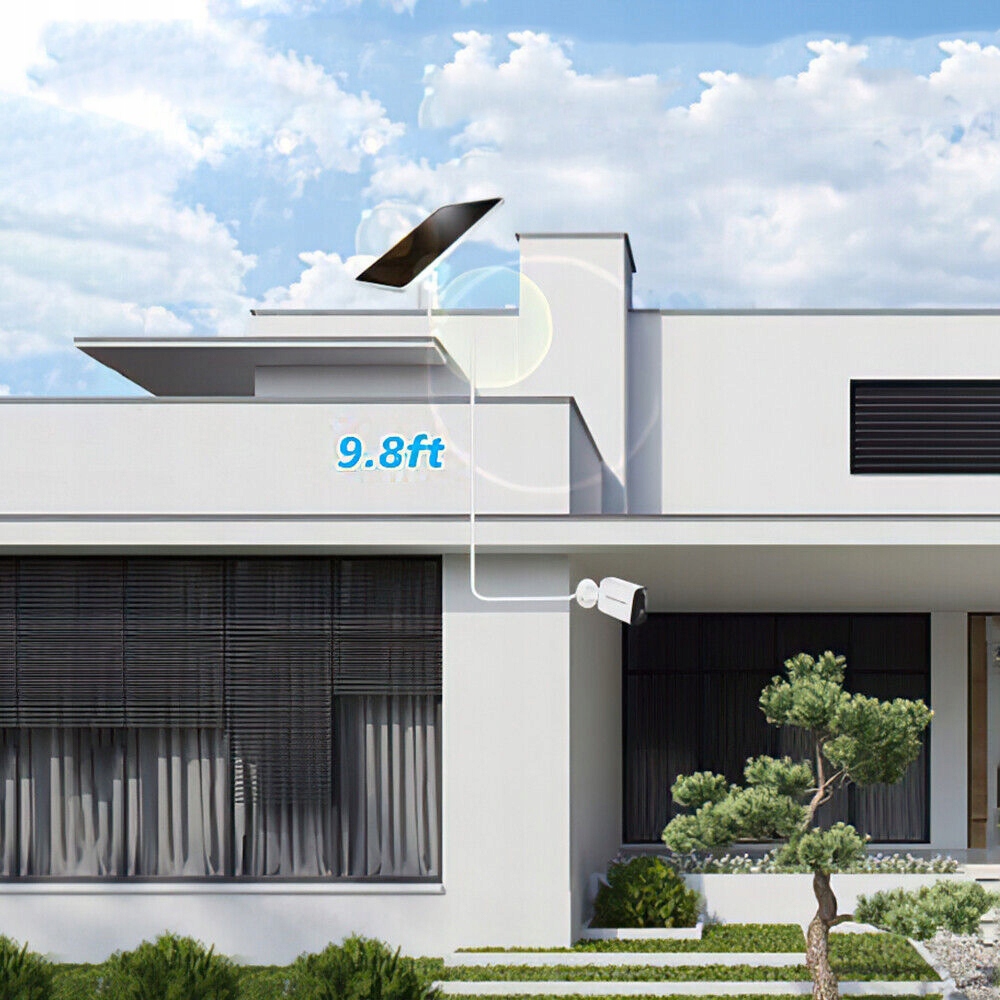 PANEL SŁONECZNY DO ZEWNĘTRZNEJ KAMERY BEZPIECZEŃSTWA, WODOODPORNA Kod producenta Panel Słoneczny