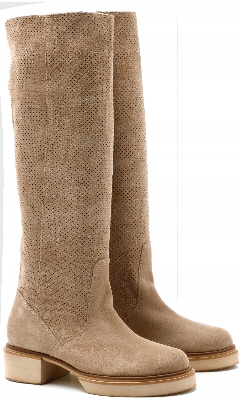 WYPRZEDAŻ EXQUISITE-1297 beż r39 LUPA2X Kolor biały