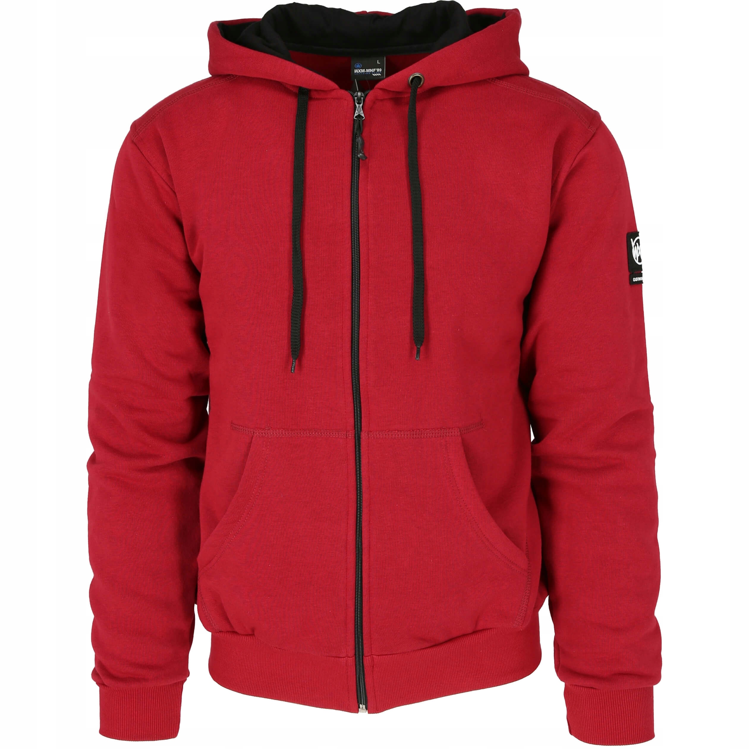 

Fajna i ciepła bluza - bordowa_3XL_obw_126
