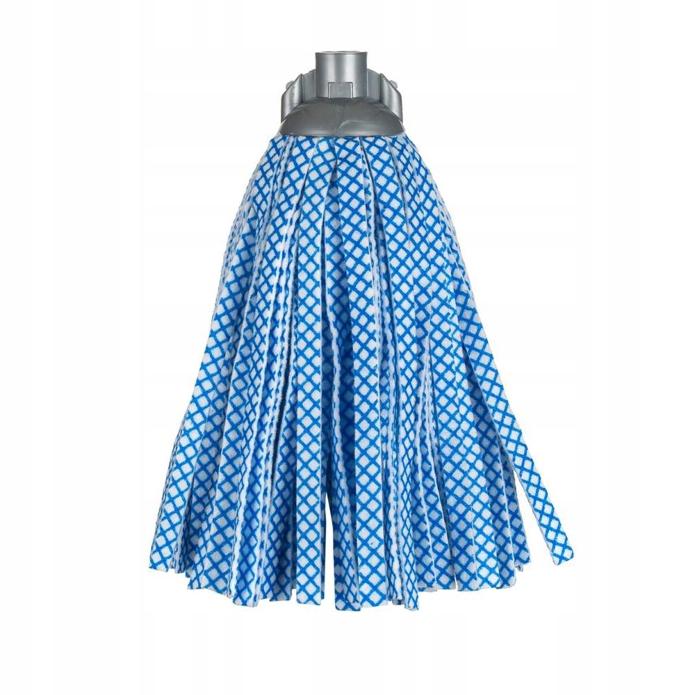 Levně Sada modrých mopů z viskózy 160g s hrubým závitem 10 ks