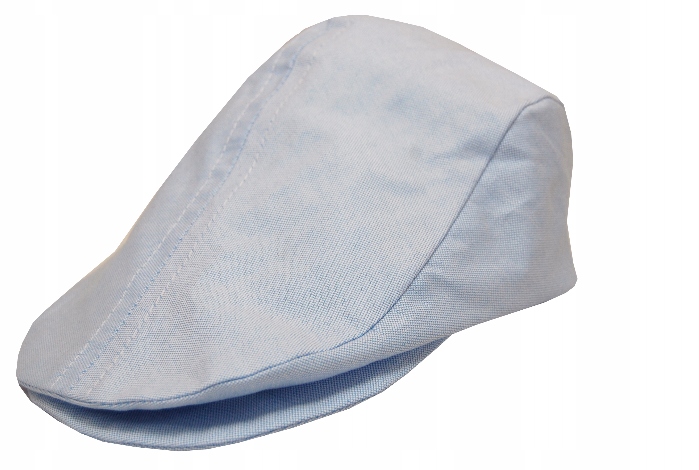 Kaszkiet bawełniany dla chłopca błękitny [Rozmiar 62cm.]