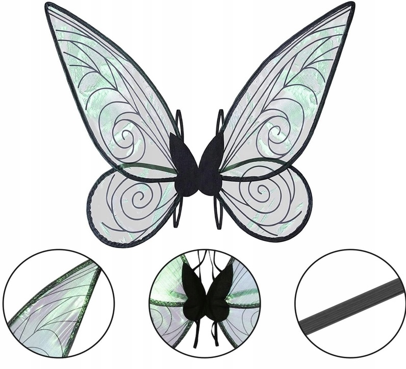 SKRZYDŁA WRÓŻKI DLA DZIECI I DOROSŁYCH + AKCESORIA Marka inna marka