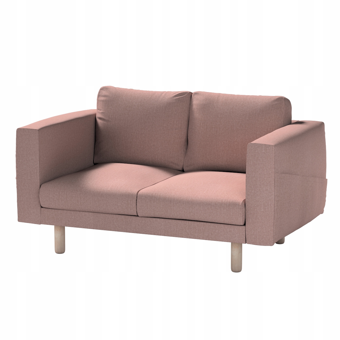 Dekoria potah na dvoumístnou pohovku Norsborg Ikea růžový