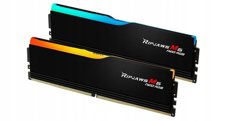 G.skill Paměť Pc DDR5 32GB (2x16GB) Ripjaws M5 Neo Amd Rgb 6000MHz CL36