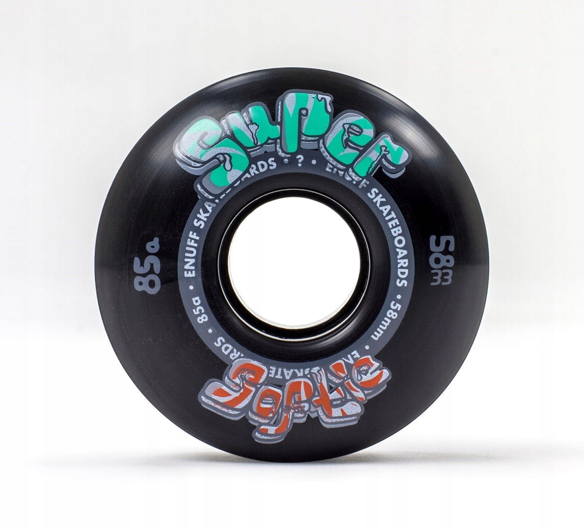 Kółka Enuff miękkie 58 mm 85A black 4 szt.