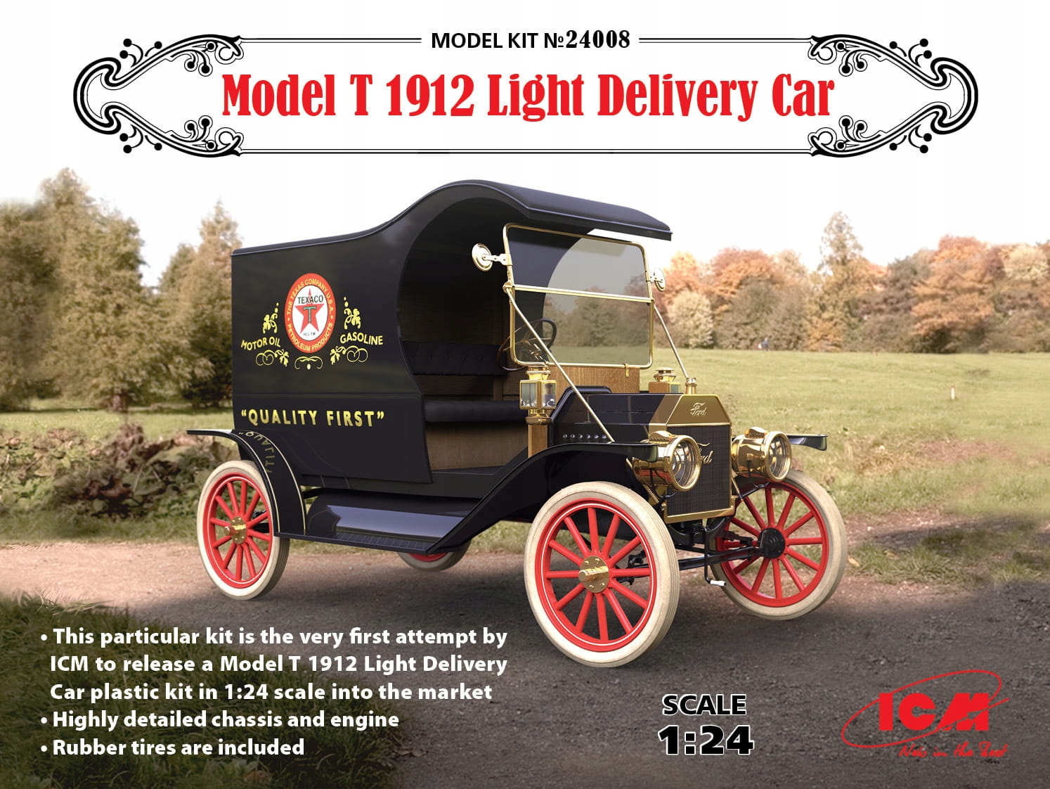 Model T 1912 1:24 ICM 24008