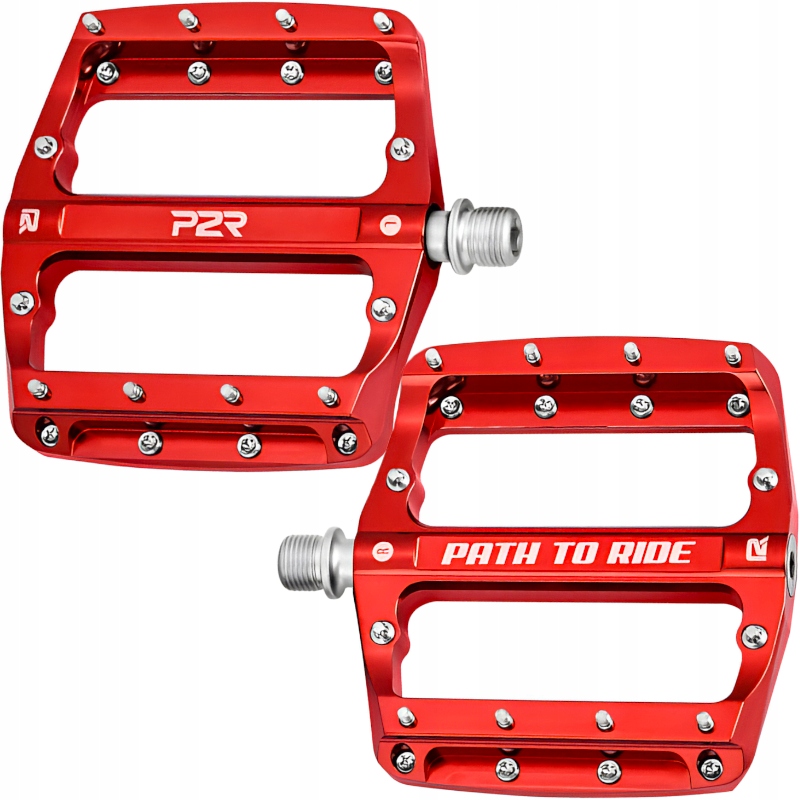 Pedały Rowerowe Aluminiowe Platformowe Do Roweru Duże Platformy Z Pinami