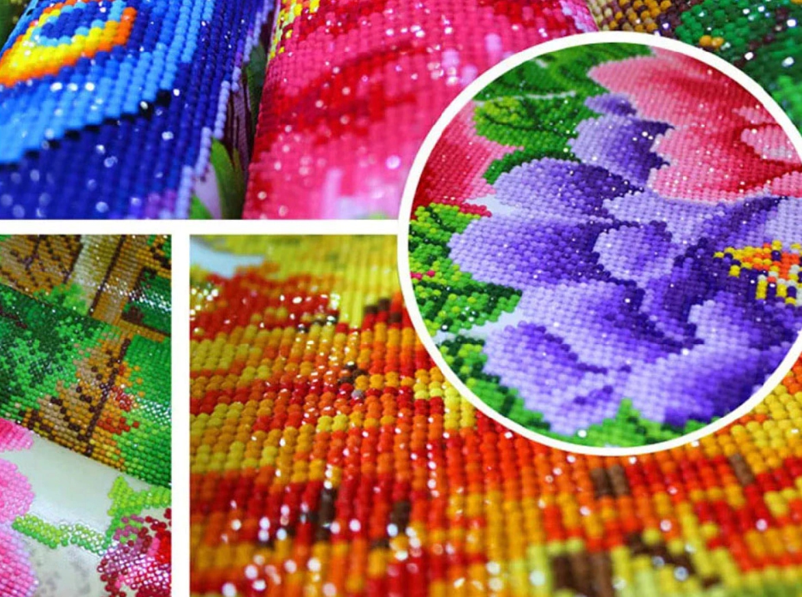 Diamond Painting Haft Diamentowy Mozaika Zestaw 5D Szerokość produktu 40 cm