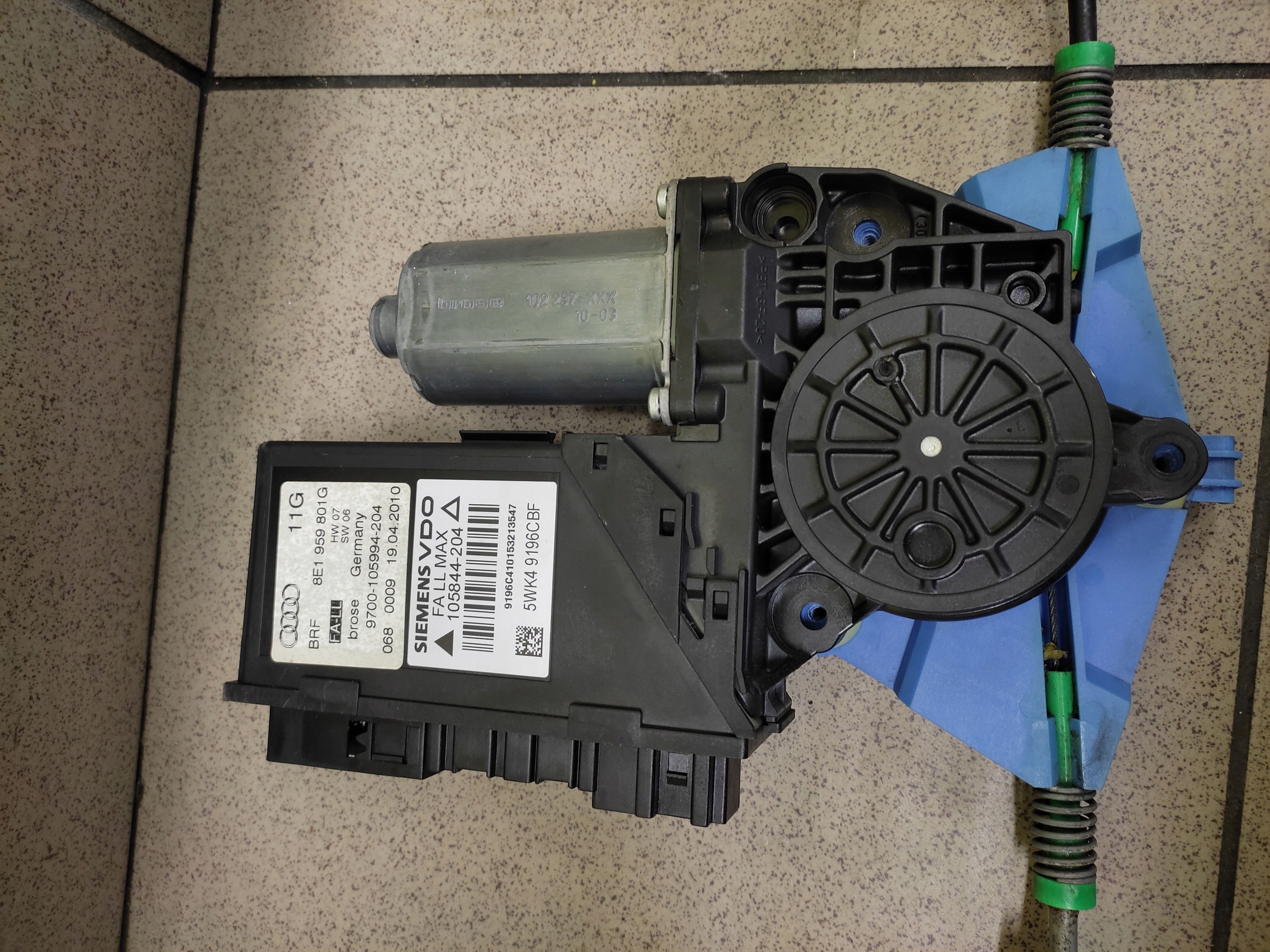 SEAT EXEO KOMBI window regulator left front