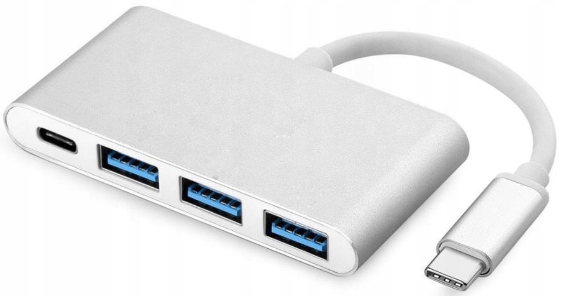 

Hub Usb-c Adapter 3x Usb 3.0 Power Delivery Pd